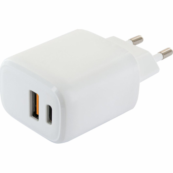 Schwaiger 230V LaDeadapter Schnell USB/TYC Weiß