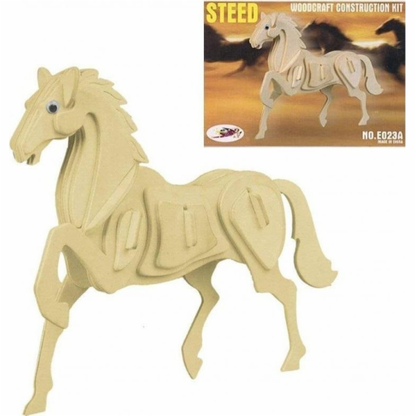 Trifox Dřevěné revolverové puzzle