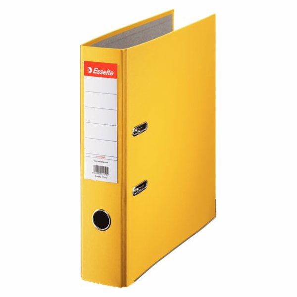 Esselte Binder Economic Lever A4 75mm Yellow (10K008M)