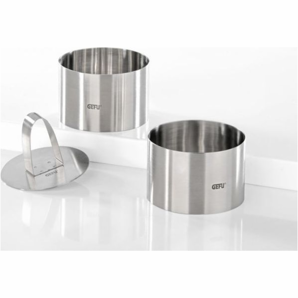 SET OF 2 GEFU DESSERT MOULDS G-12160