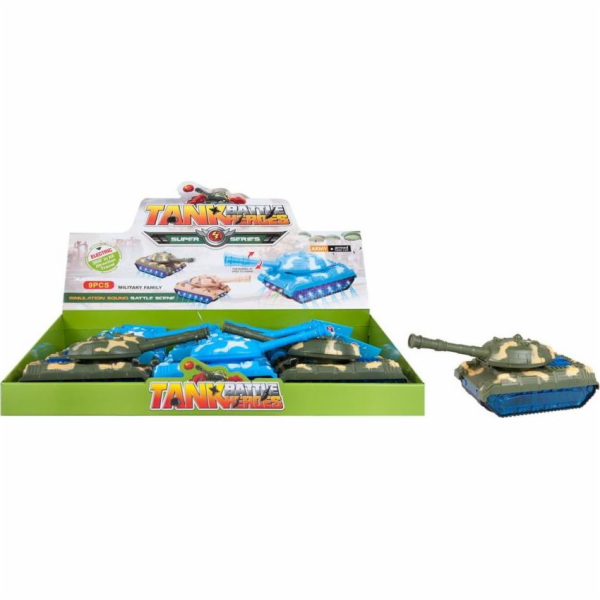 Mega Creative Tank 24 cm mix displej 9 kusů