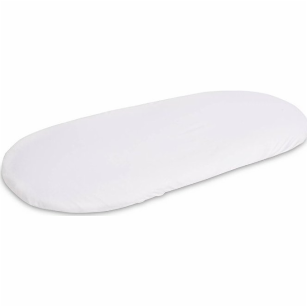 Prostěradlo Sensillo JERSEY CRADLE, BÍLÉ 90X40CM