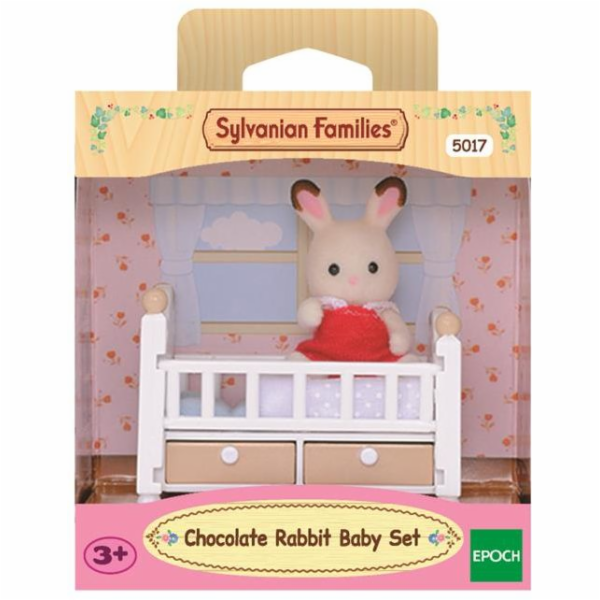 Sada figurín Epoch Sylvanian Families s králíčky s čokolá...
