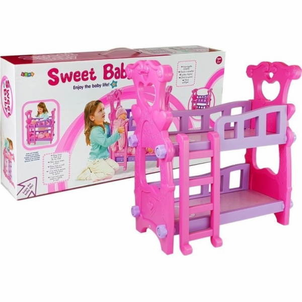 Leantoys palanda pro panenky růžové