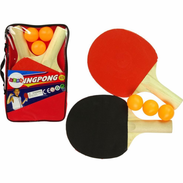 Dřevěné pingové pongy 3 koule