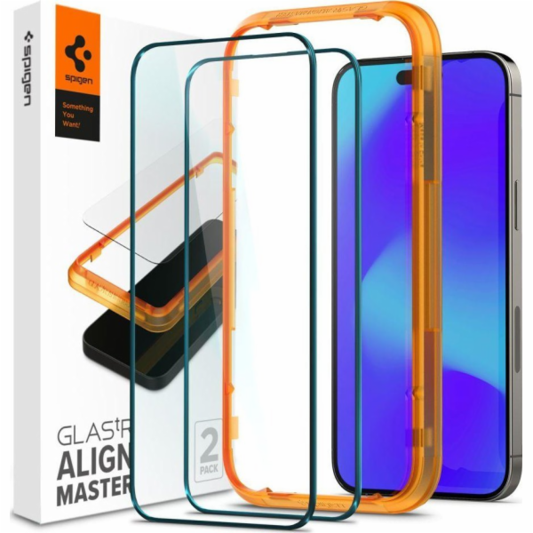 Temperované sklo spigen glas.tr Slim Alignmaster Apple iP...