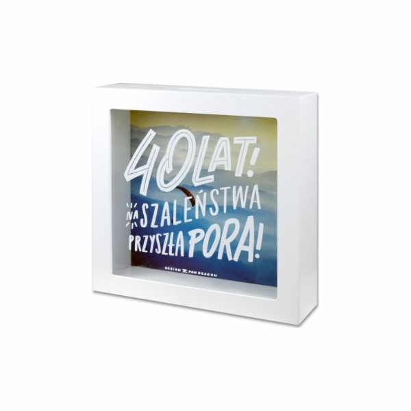 Pan Dragon Piggy Bank 40. narozeniny pro šílenství přišel...