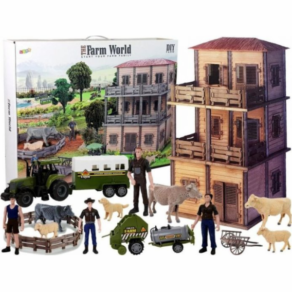 Lean Sport Large Assembly Kit Farm Tractor Animal Pen DIY