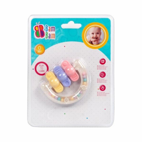 BamBam Elephant Rattle 24/96 0m+ (BB0103)
