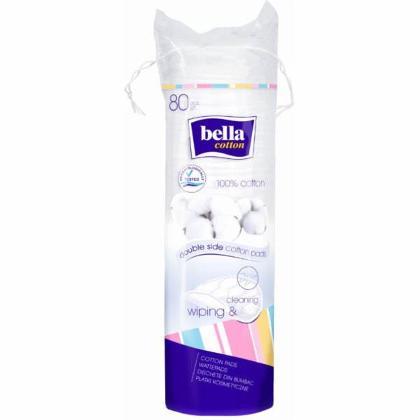 Kosmetické okvětní lístky Bella Bella Cotton 80 ks.