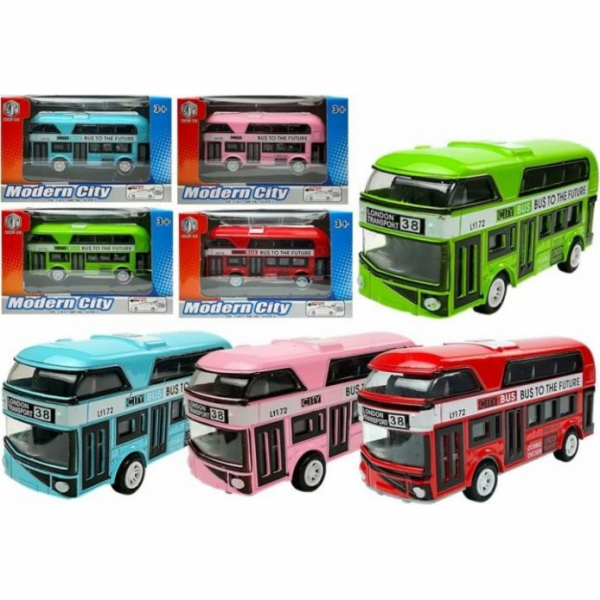 Lean Sport Double Decker Bus Tension Drive 6 barev