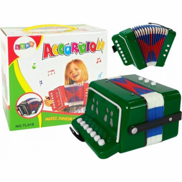 Leantoys Accordion nástroj pro malého hudebníka