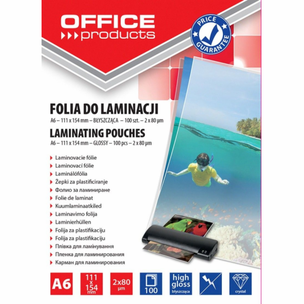 Kancelářské produkty KANCELÁŘSKÉ PRODUKTY laminovací fóli...
