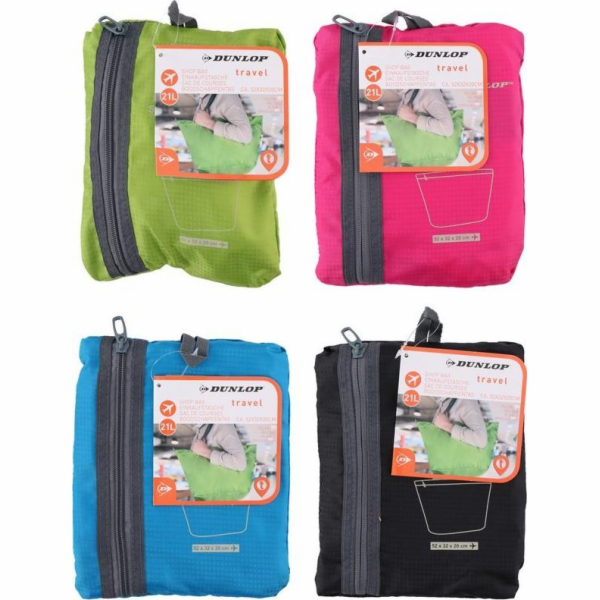 Dunlop Dunlop - Skládací nákupní taška 21 l (modrá)