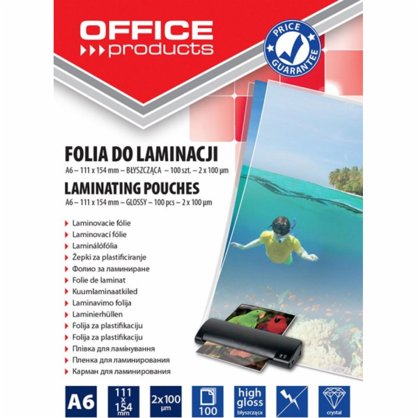 Kancelářské produkty KANCELÁŘSKÉ PRODUKTY laminovací fóli...