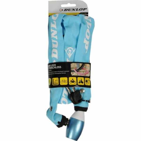 Dunlop Dunlop - Zámek na kolo s řetězovým zámkem 120 cm (...