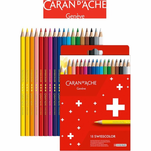 Caran d`Arche Pastelky CARAN D'ACHE Swisscolor, kartonová...