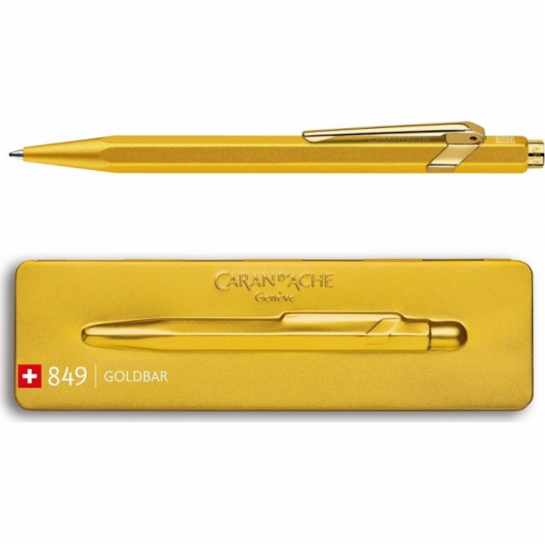 Caran d`Arche CARAN D'ACHE 849 Goldbar kuličkové pero, M,...