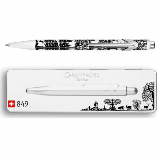 Caran d`Arche Pen 849 Pop Line Totally Swiss - Paper Cut
