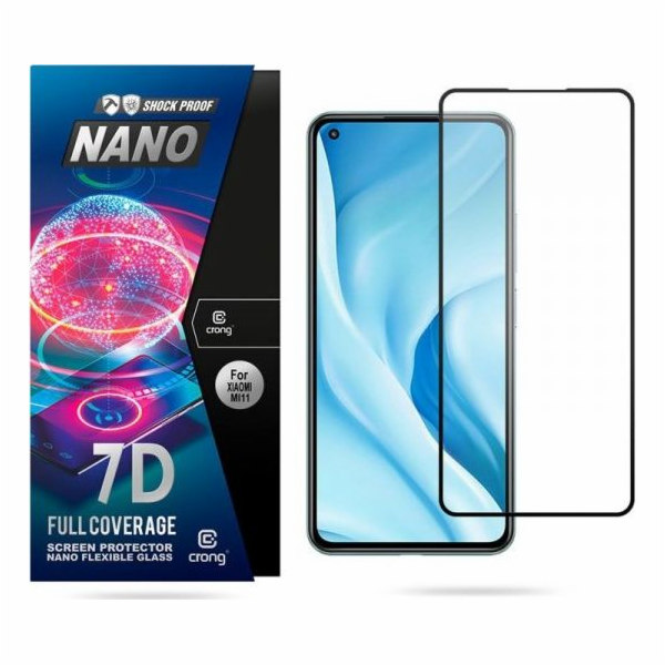 Crong Crong 7D Nano Flexible Glass 9H hybridní sklo proti...