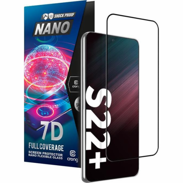 Hybridní sklo Crong Crong 7D Nano Flexible Glass 9H pro o...