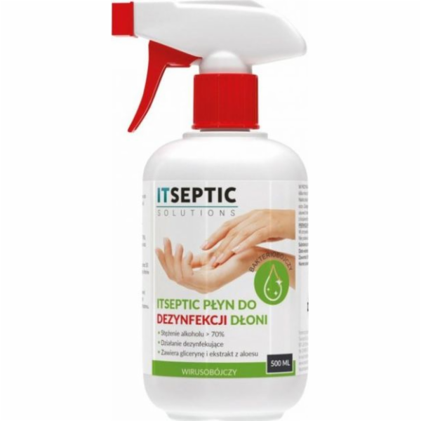 ITSEPTIC Tekutý dezinfekční prostředek na ruce 500 ml