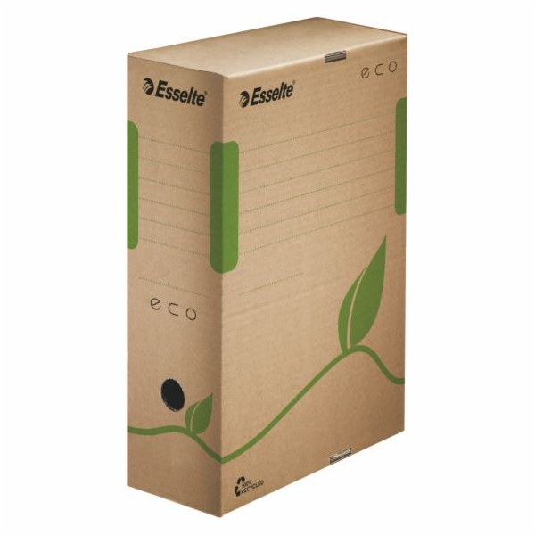 Esselte Archivation Box Eco, Brown 80 mm (10K164Y)
