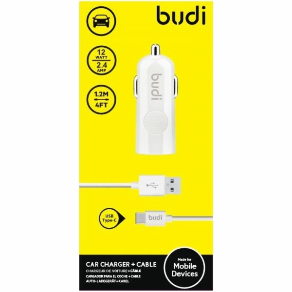 Budi nabíječka 1x USB-A 2,4 A (BD062T)