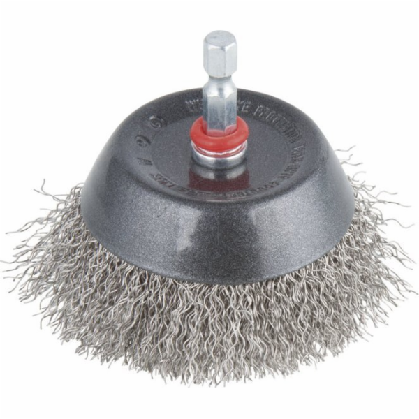 Wolfcraft Butt brush 75 mm Wolfcraft - nerezový drát, šes...