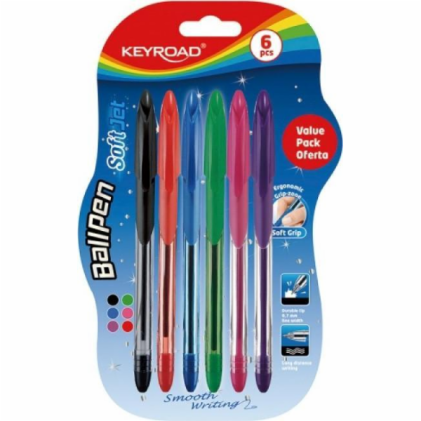 Keyroad Classic kuličkové pero KEYROAD Ball Pen Soft Jet,...