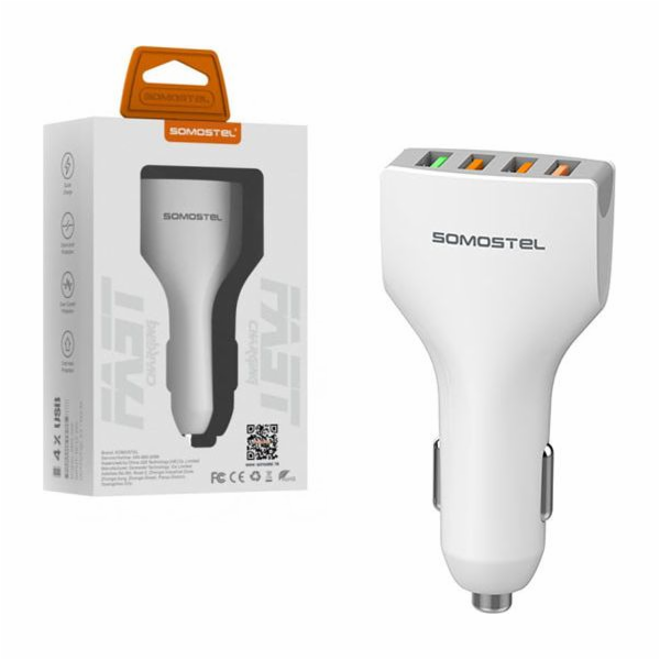 Somostel SMS-A66 nabíječka 4x USB-A 7,2 A (25693)