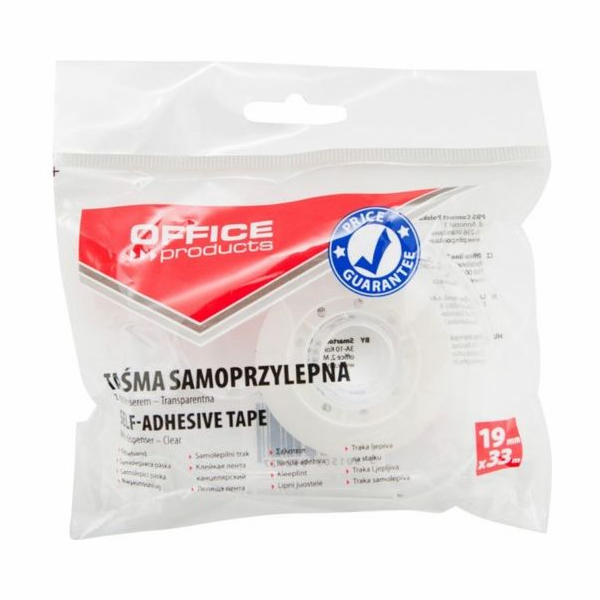Kancelářské produkty Kancelářské pásky 19mm, 33m, dávkovač