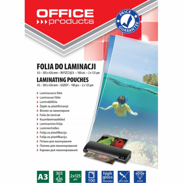 Kancelářské produkty KANCELÁŘSKÉ PRODUKTY laminovací fóli...
