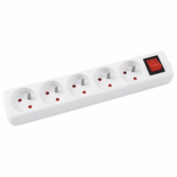 Office Products přepěťová přepěťová lišta 5 zásuvek 1,5 m...