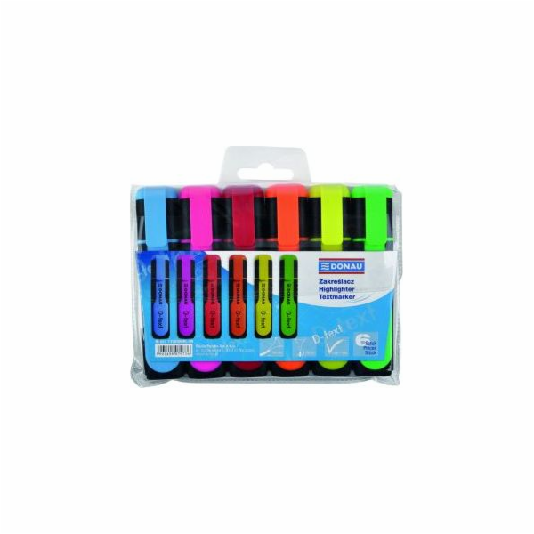 Fluorský zvýrazňovač Q-Connect. Q-Connect 4 PCS. Mix, sku...