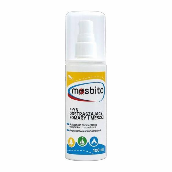 Kapalný repelent proti komárům a klíšťatům Mosbito 250 ml
