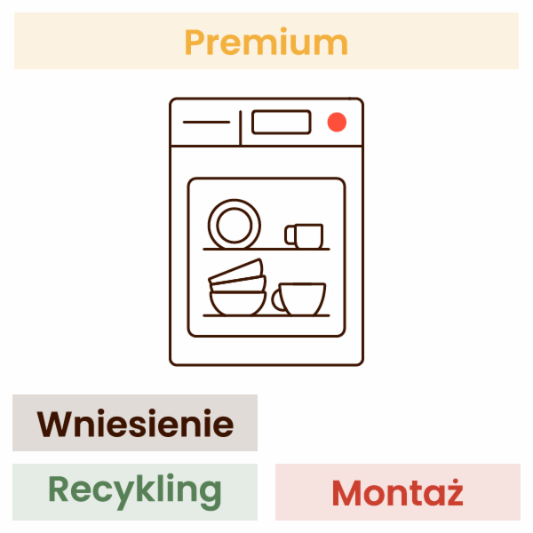 Instalace myčky KOMFORT (zanesení, vyrovnání, připojení, ...