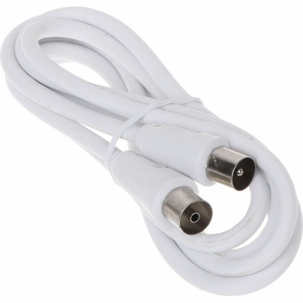 1,5 m bílá anténní kabel (IEC-WG/1,5 m/W)