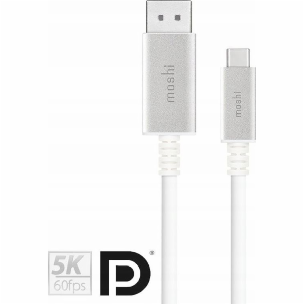 Moshi USB-A – USB-C USB kabel 1,5 m bílý (42586-uniw)