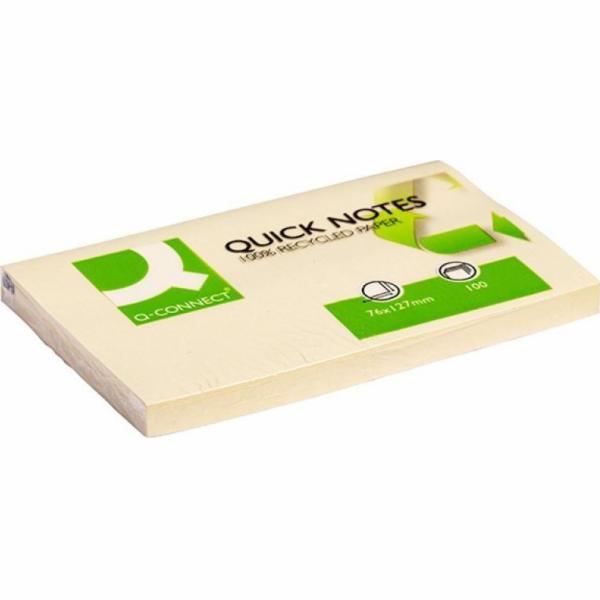 Samolepicí podložka Q-Connect Q-Connect 100% recyklovaná,...