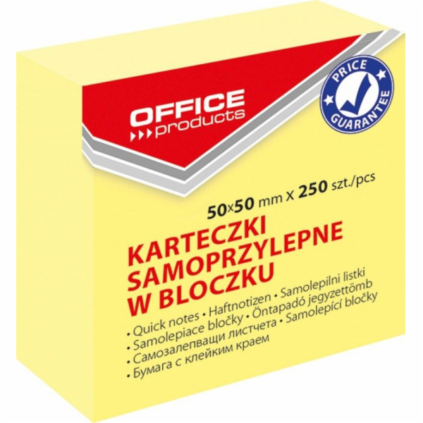 Kancelářské produkty Mini samolepicí kostka KANCELÁŘSKÉ P...