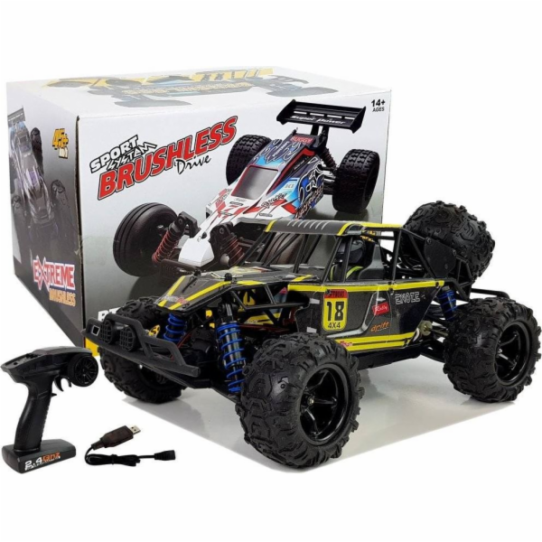 Lean Sport terénní auto na dálkové ovládání Buggy 1:18 žl...