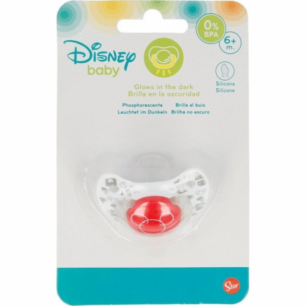 Disney Mickey Mouse - anatomicky tvarovaný silikonový dud...