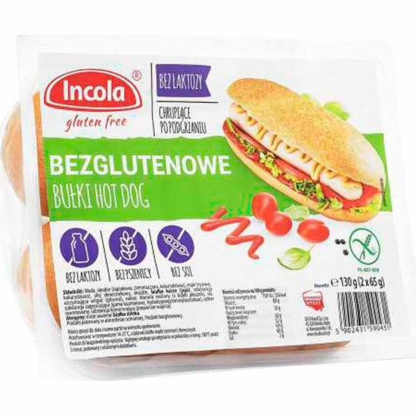 GFS Polsko Hot-Dog Broks Glarflunte celé 2 ks. 130 g