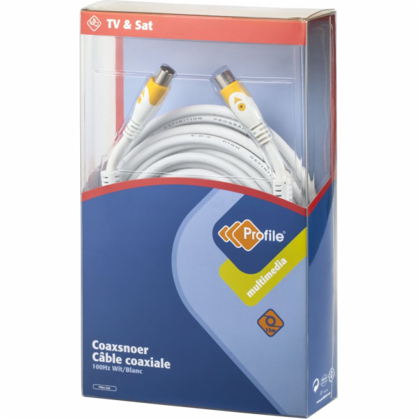 15m bílý anténní kabel (KPO3970-15)