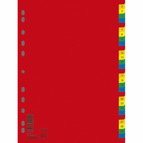 Donau přeložil PP A4 230x297mm 1-31 Spacers-7736095PL-99