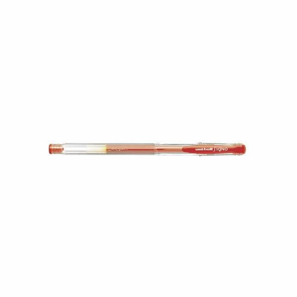 Uni Mitsubishi Pencil Gel Pen UM-100 červené (UN1023)