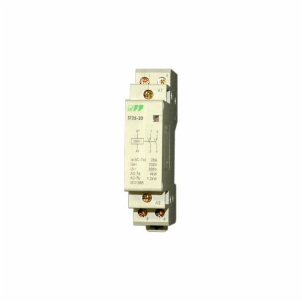 F&F modulární stykač 25A 3Z 0R 230V AC (ST25-30)
