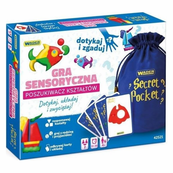 Wader hraje hledače smyslového tvaru