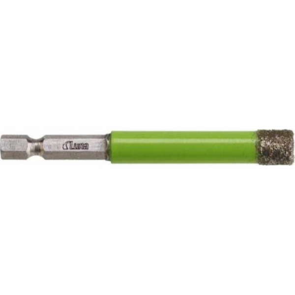 LUNA Glass and Glazul Drail Diamond Vrták 6 mm 1/4